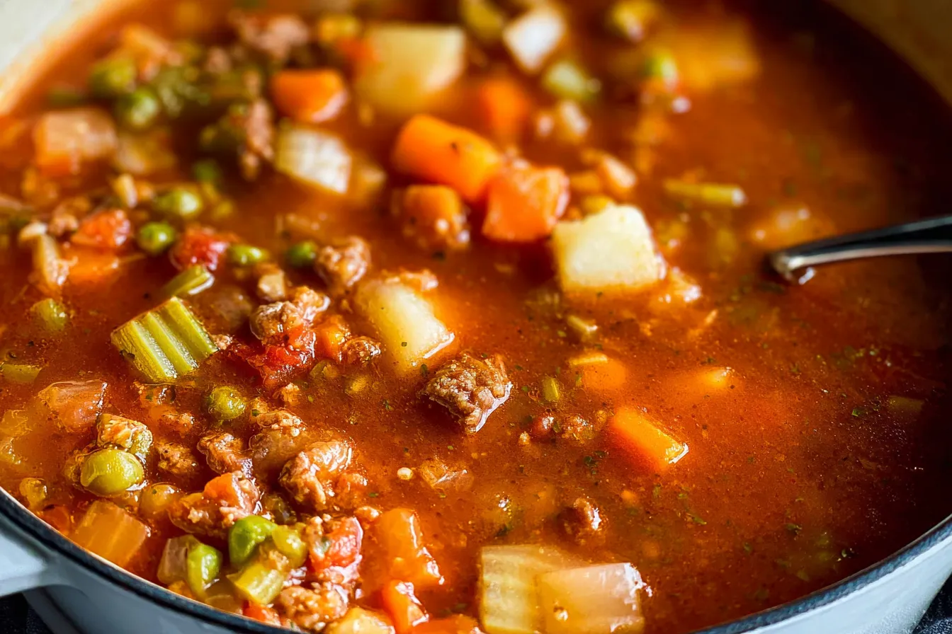 Vegetable Beef Soup 